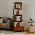 Polly Storage Walnut Bookshelf