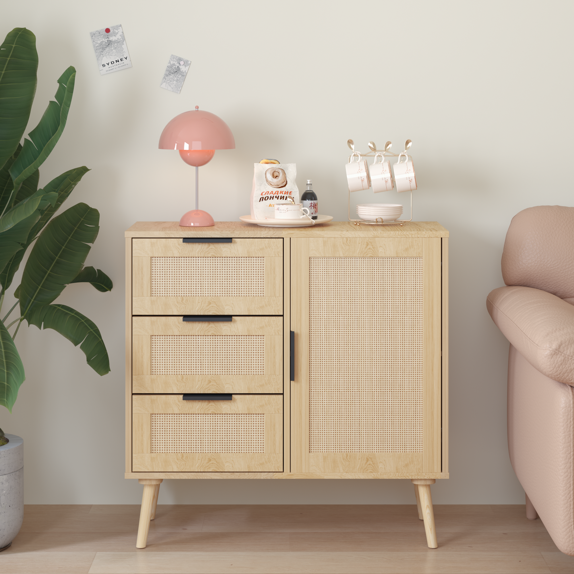 Elsi Rattan Cabinet