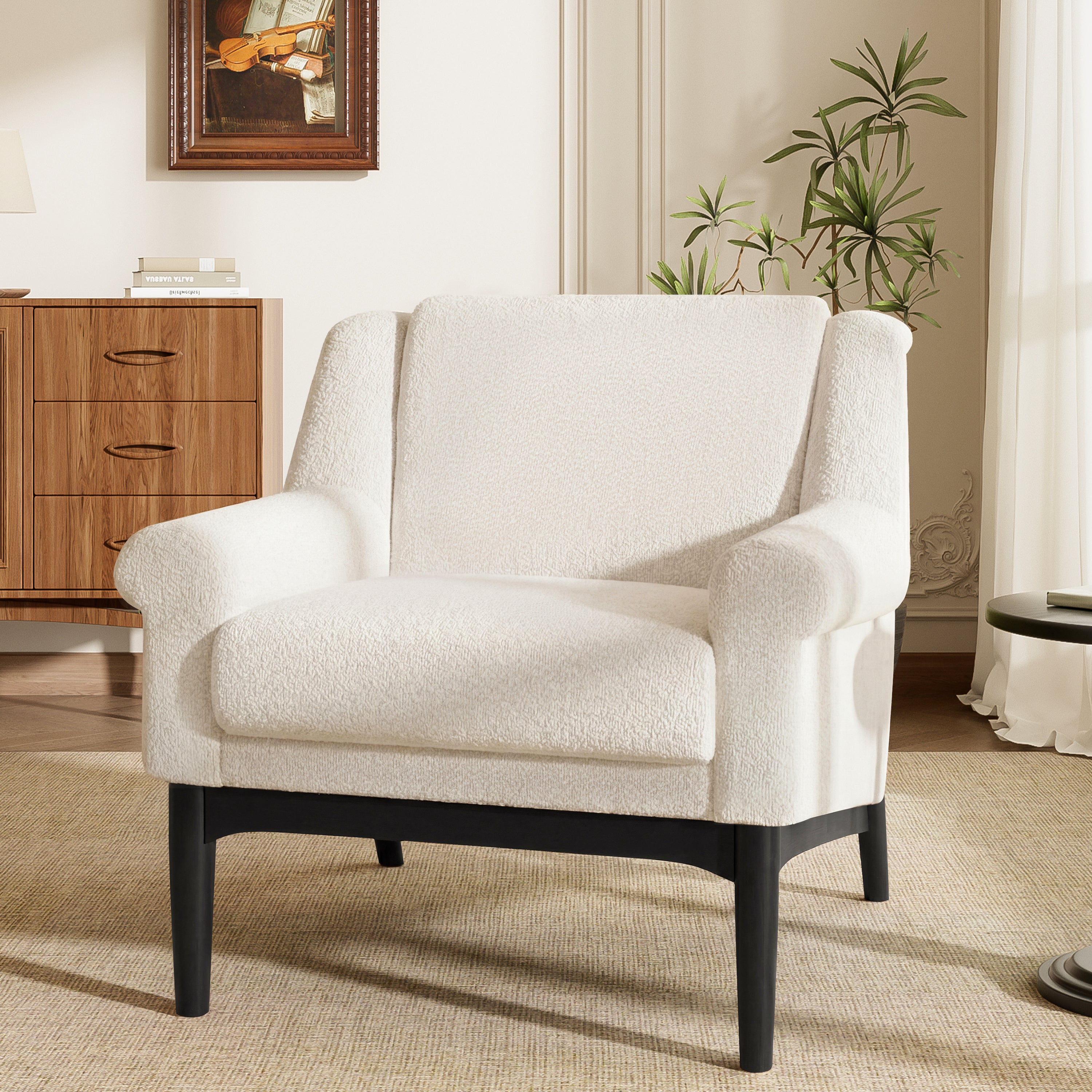 Eir Boucle Accent Chair