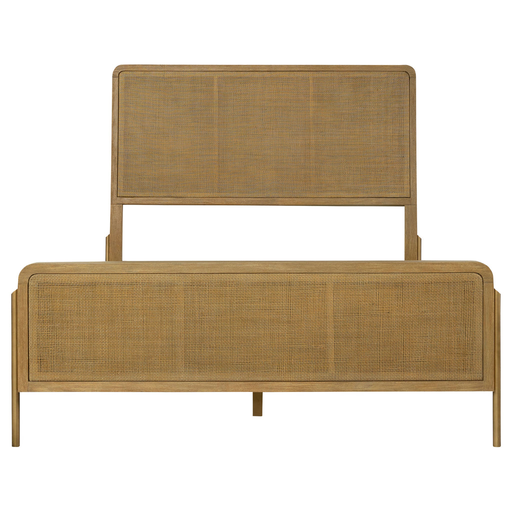 Thora Cane Queen Bed Frame