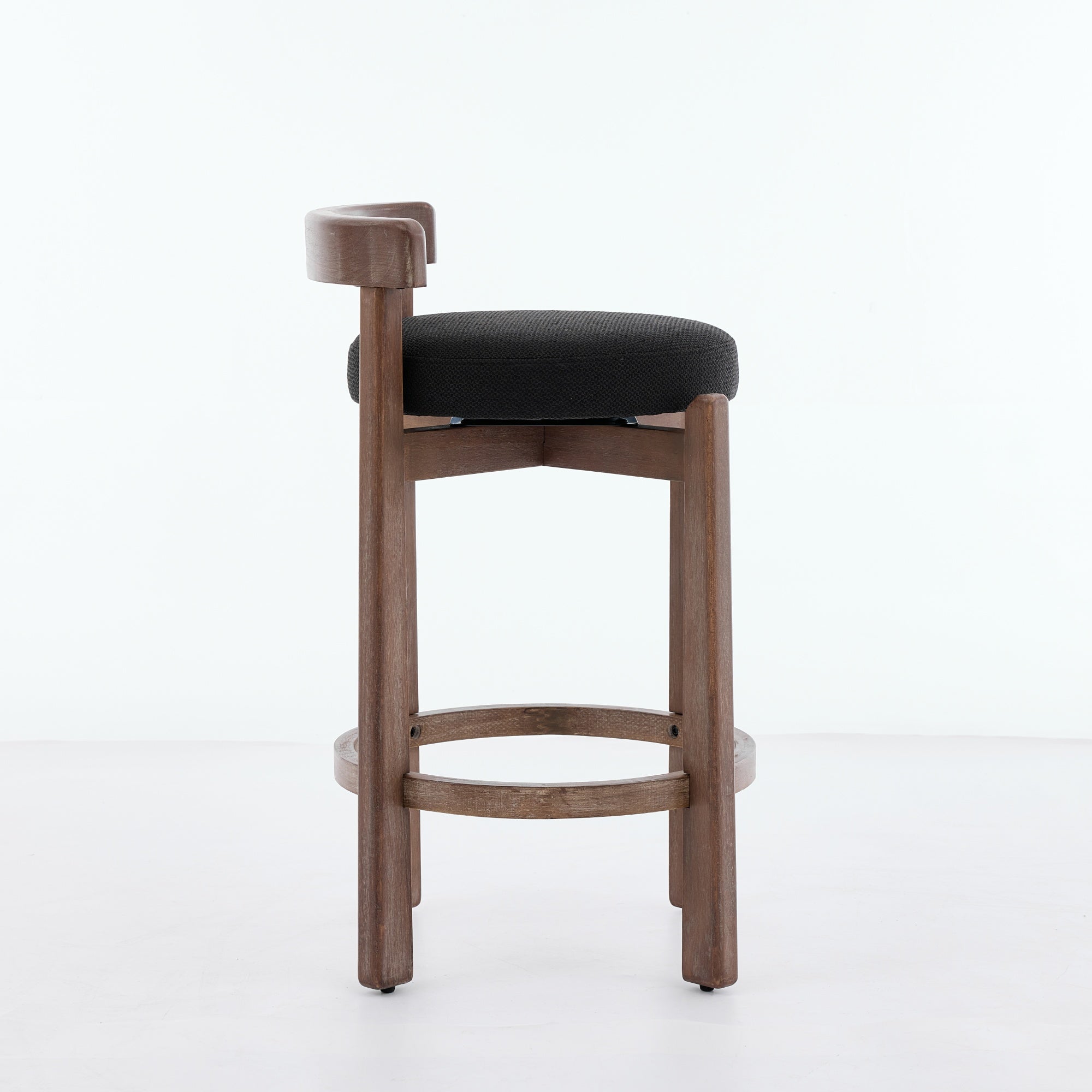 Dita Swivel Linen Dining Chair