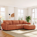Ilva Boucle Sectional Sofa