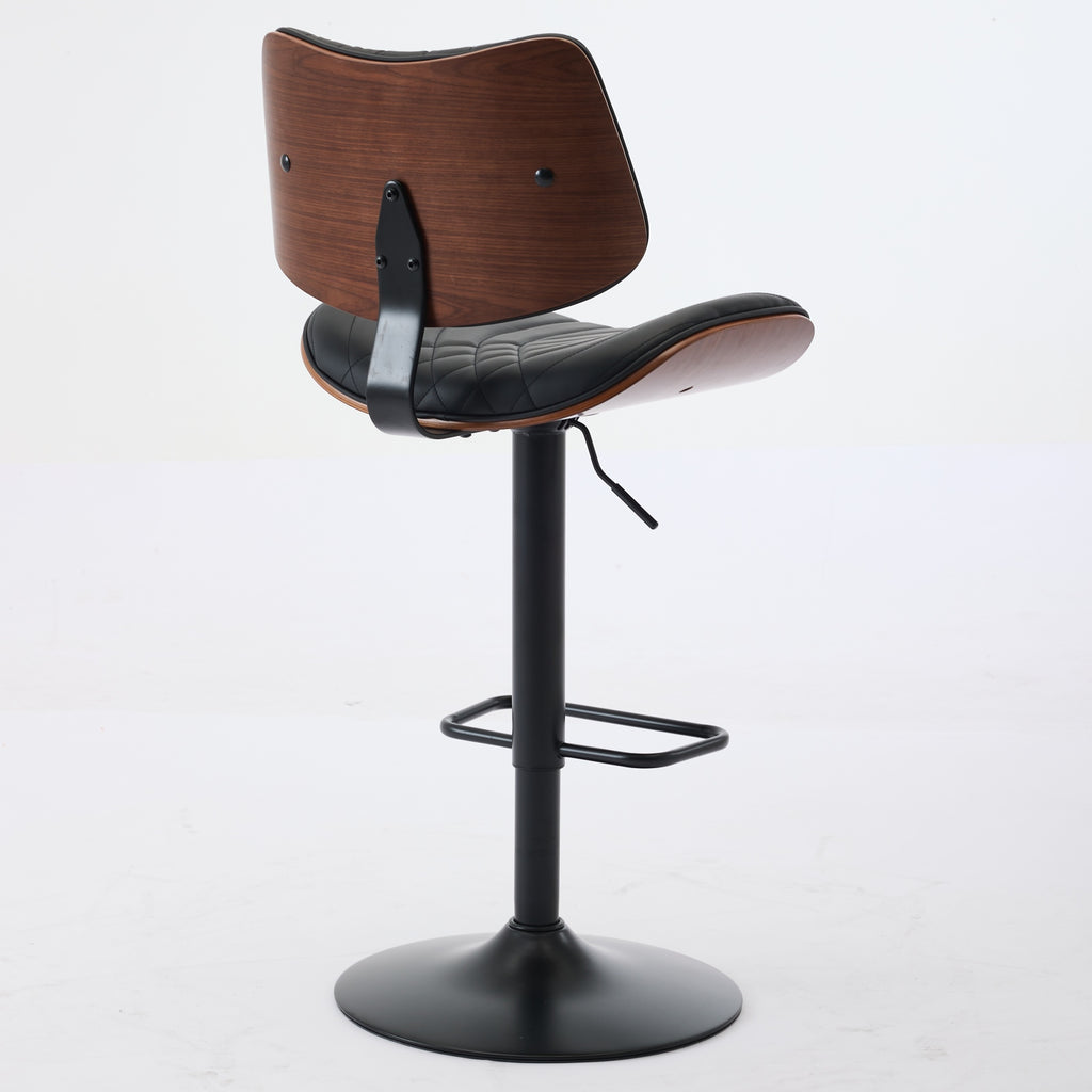 Cleo Swivel Walnut Dining Chair