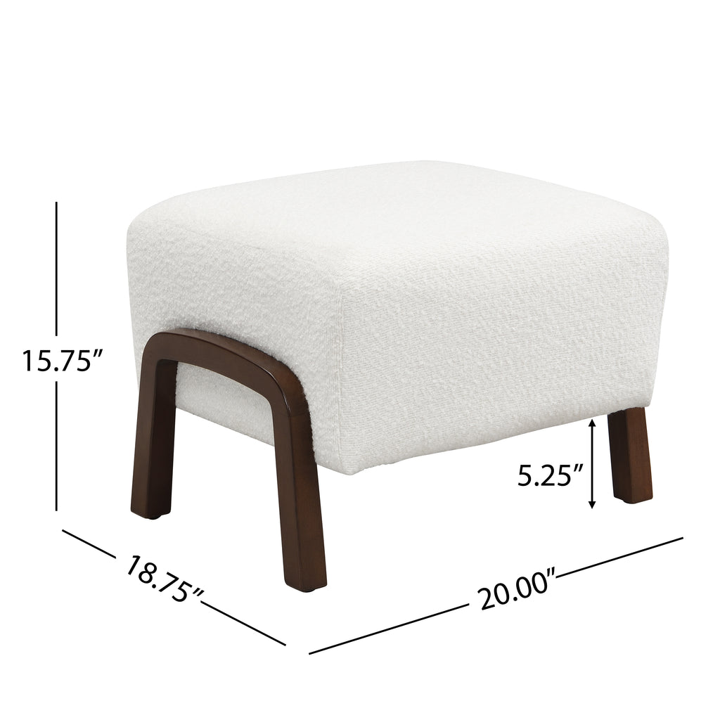 Quen Boucle Ottoman