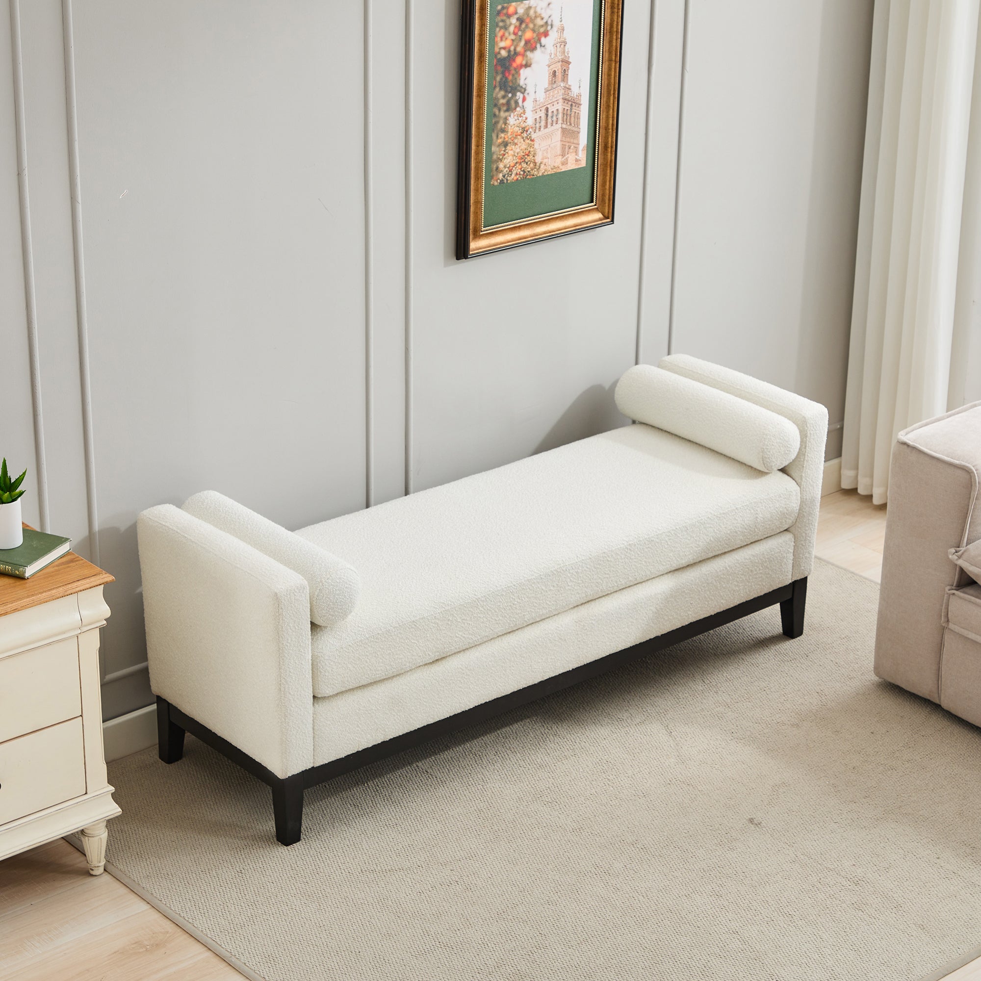 Gorm Boucle Bench