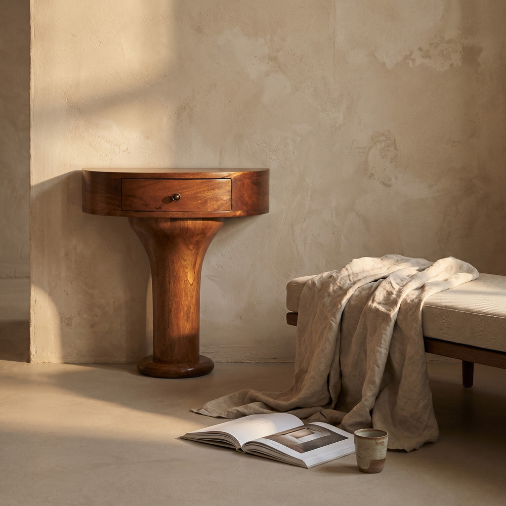 Dag Curved Nightstand