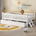 Gunda Solid Wood Twin Platform Bed Frame