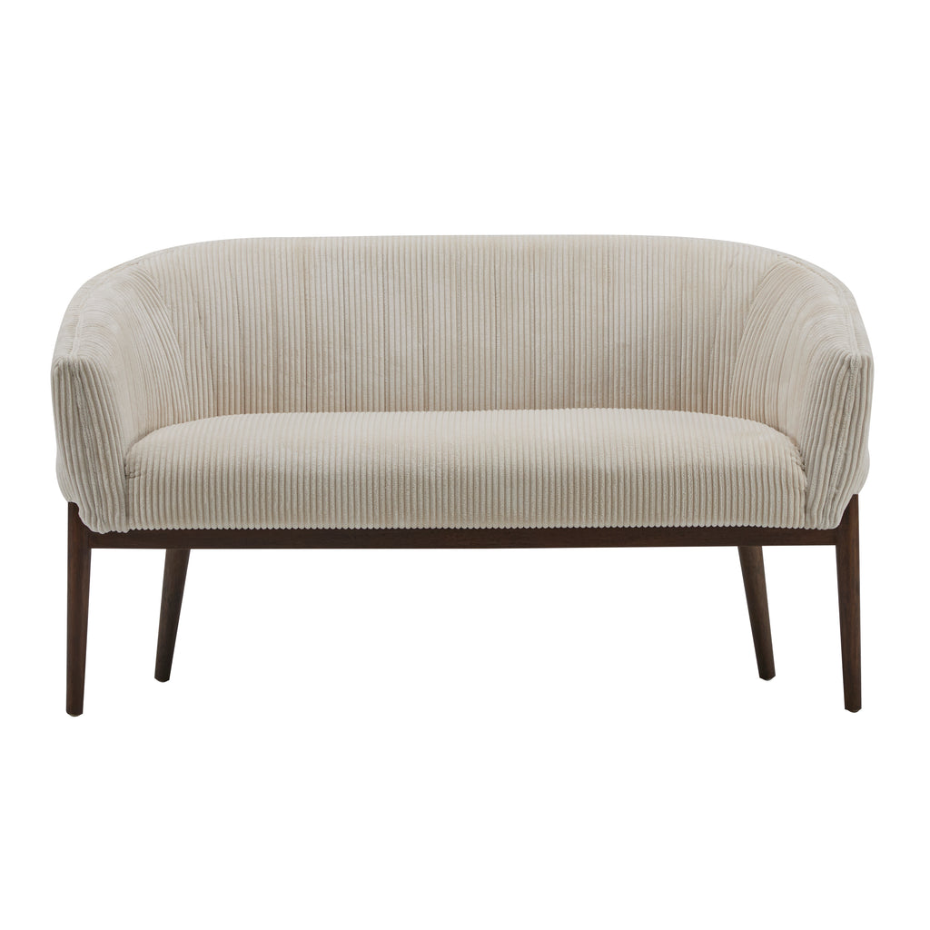 Rune Walnut Loveseat
