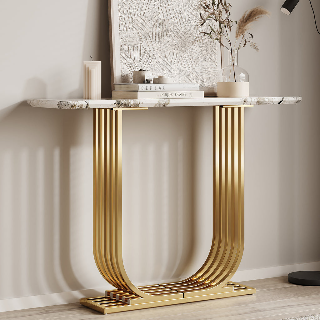 Jonna Marble Console Table