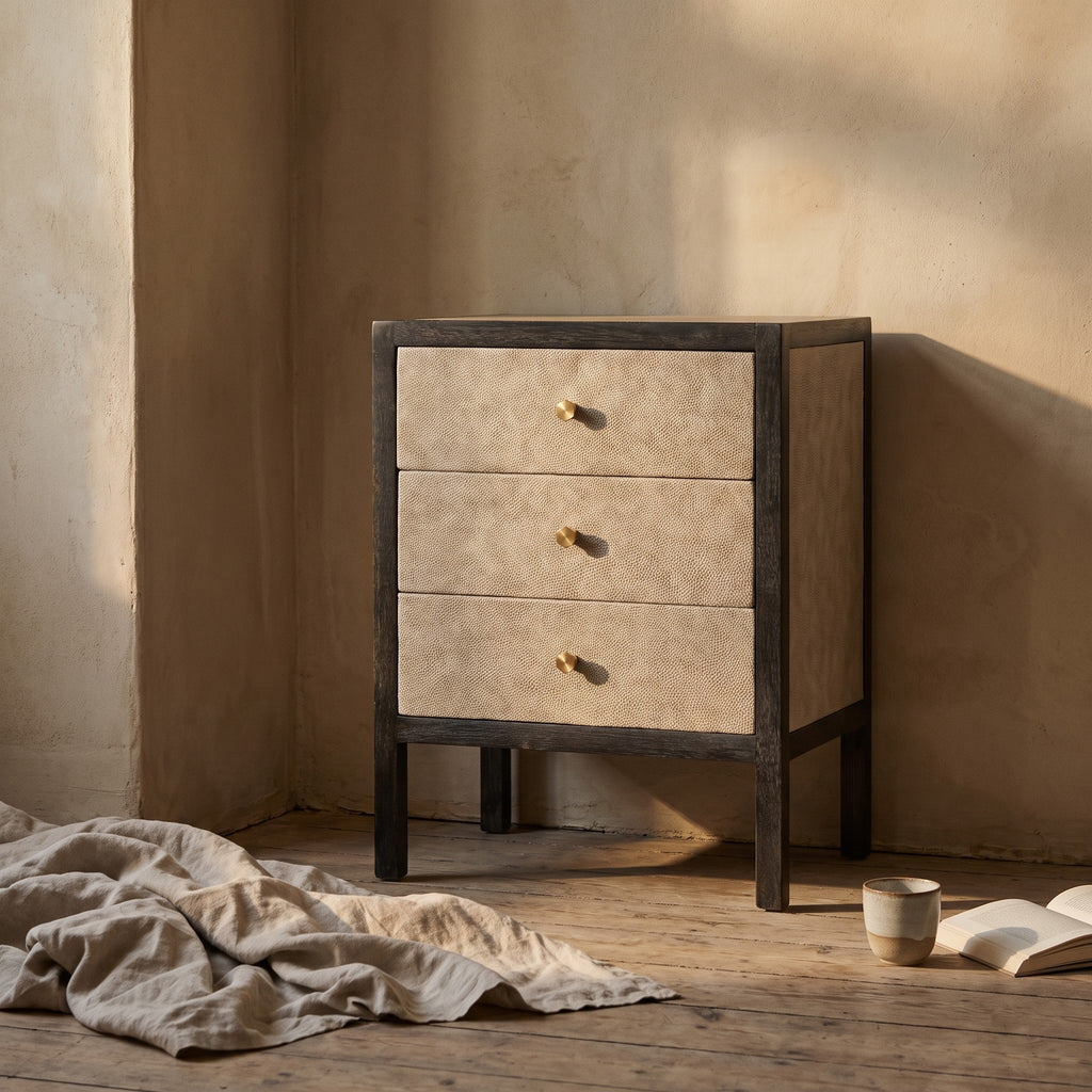 Ragnar Leather Nightstand