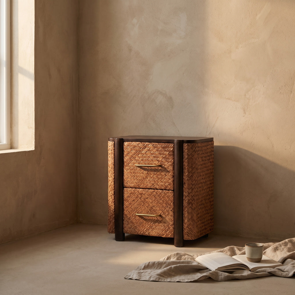 Oili Cane Chest of Drawers