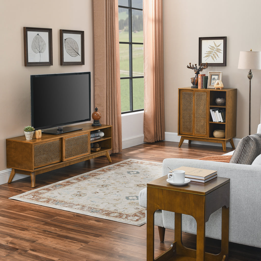 Eldrid Rattan Sideboard