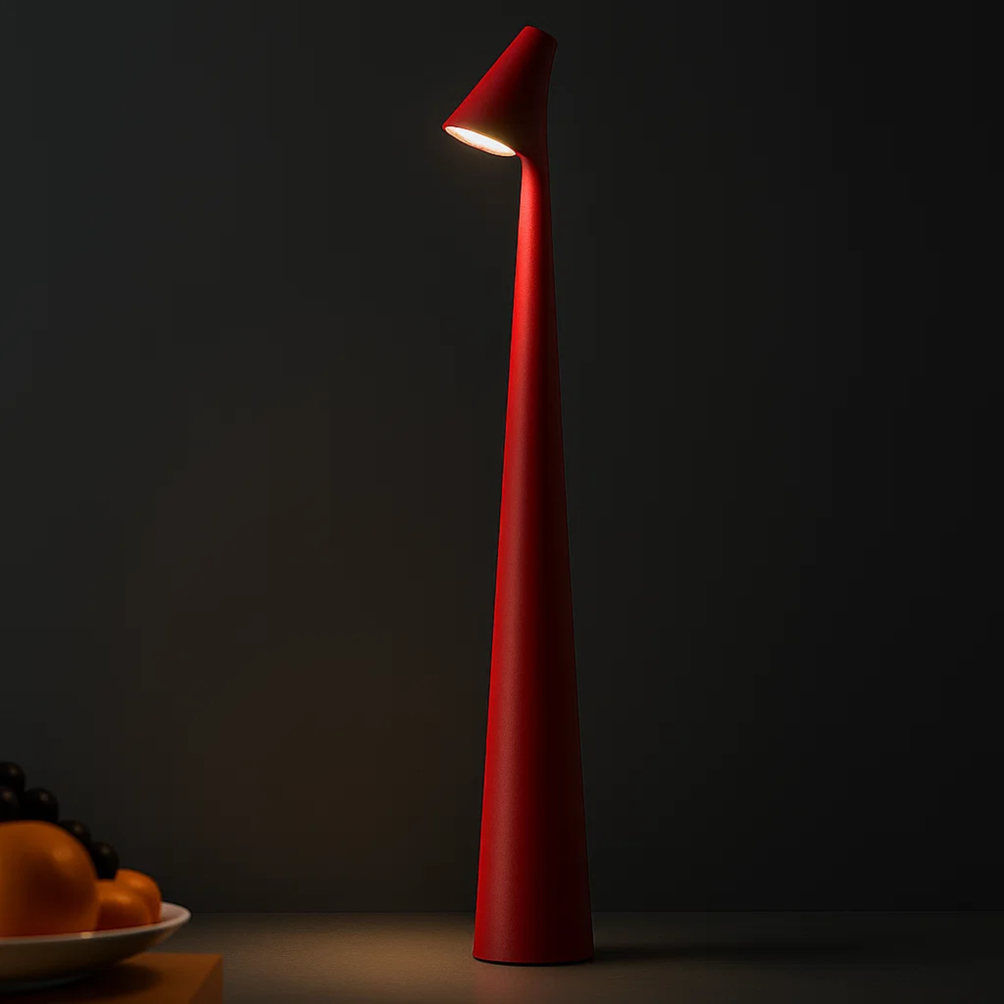 Draadloze slanke tafellamp