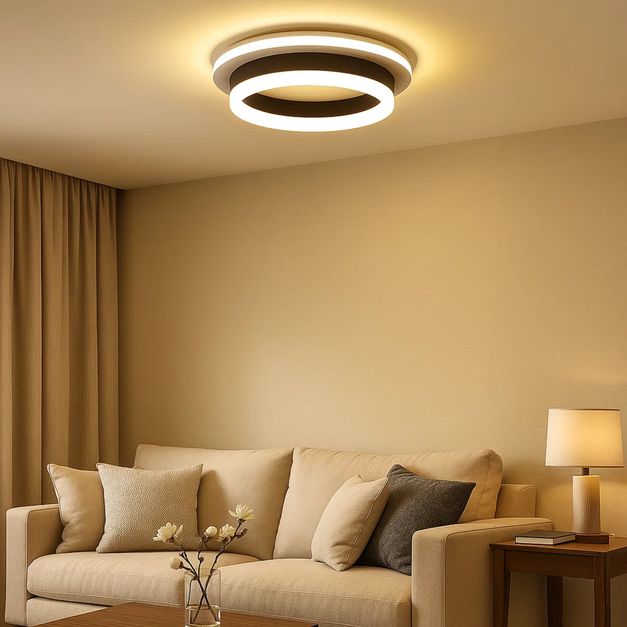 Moderne LED-plafondlamp