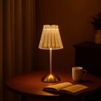 Klassieke sfeervolle kristallen tafellamp