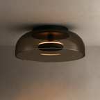 Lampa uasteorainn LED nua-aimseartha le clúdach gloine