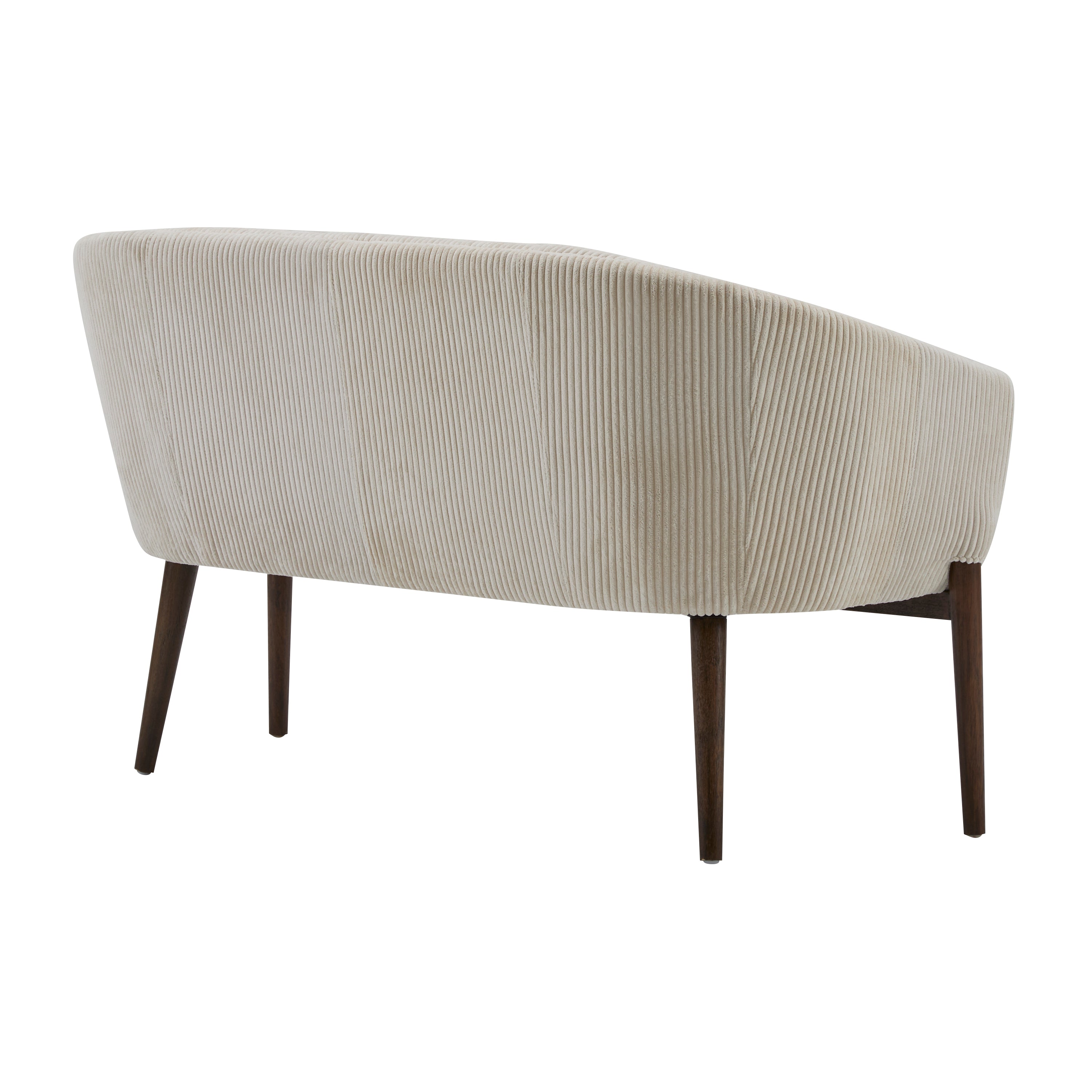 Rune Walnut Loveseat