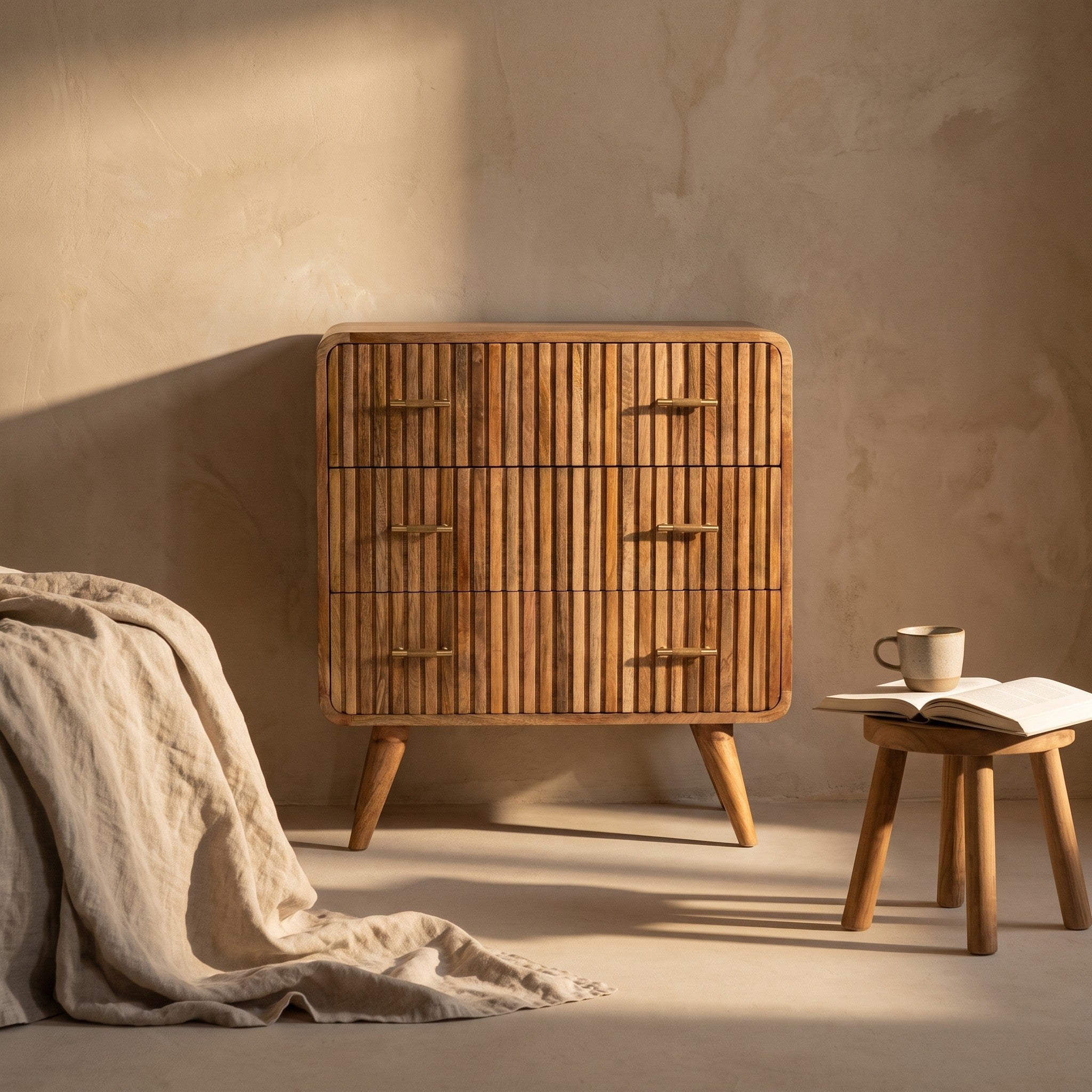 Mads Solid Wood Chest of Drawers