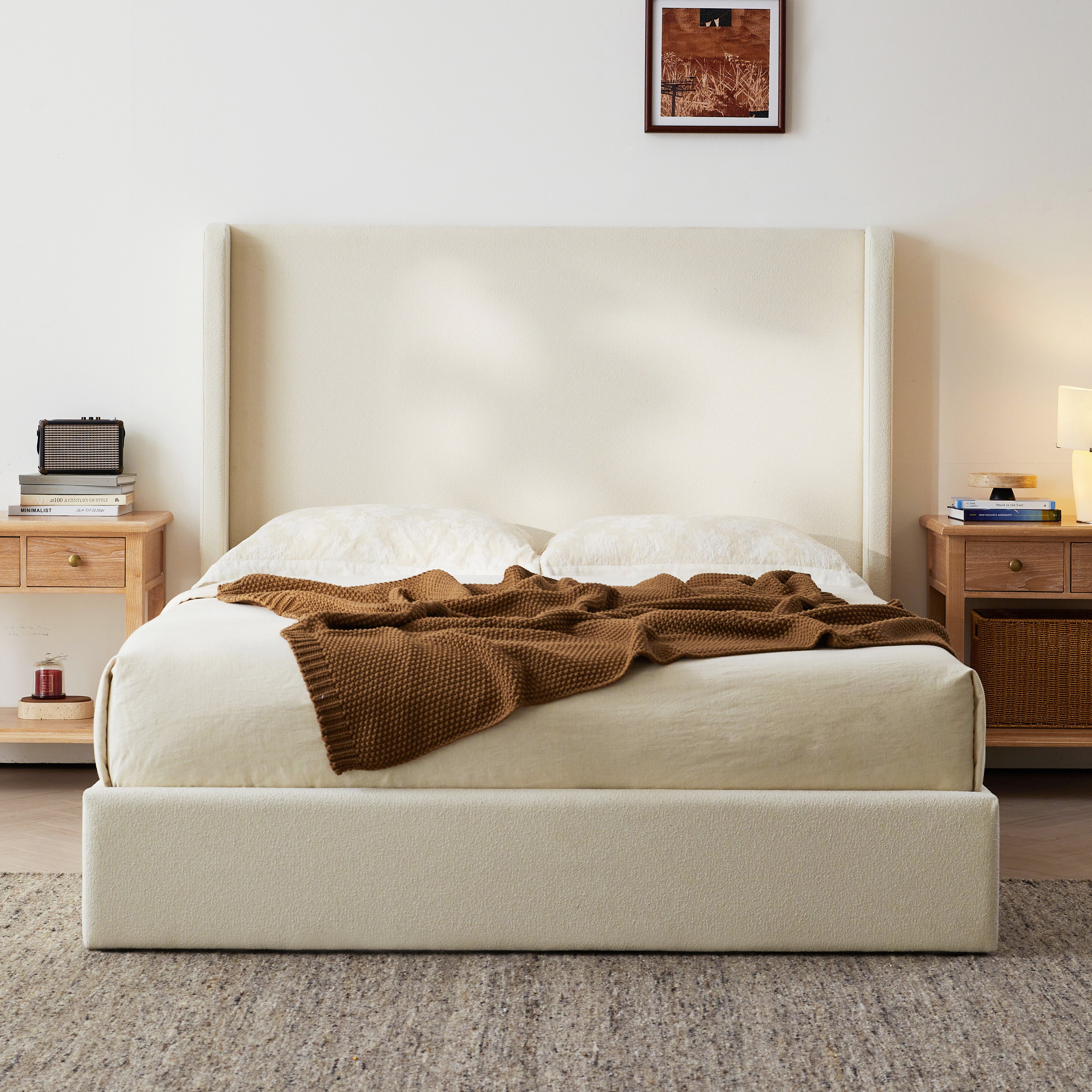 Knud Queen Platform Bed Frame