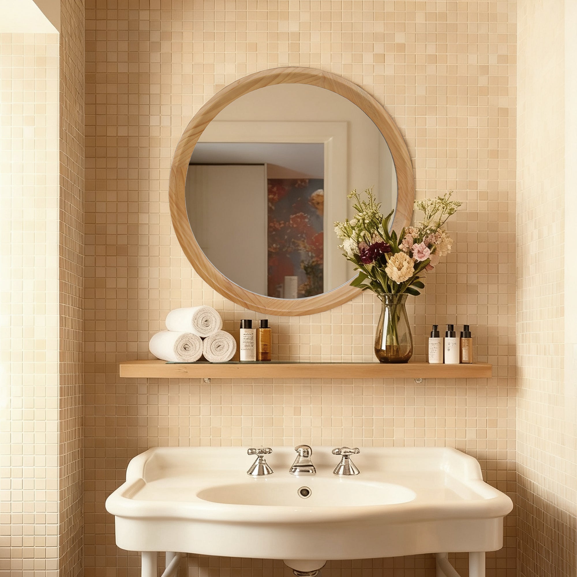 Roldan Round Wall Mirror
