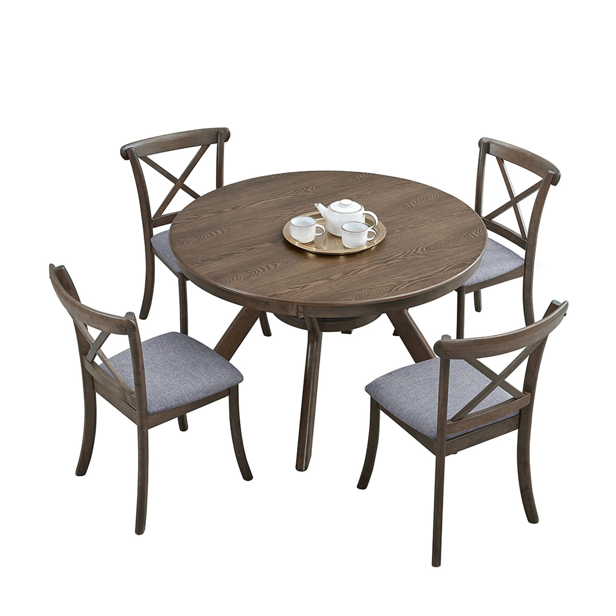 Oddny Round Oak Dining Table