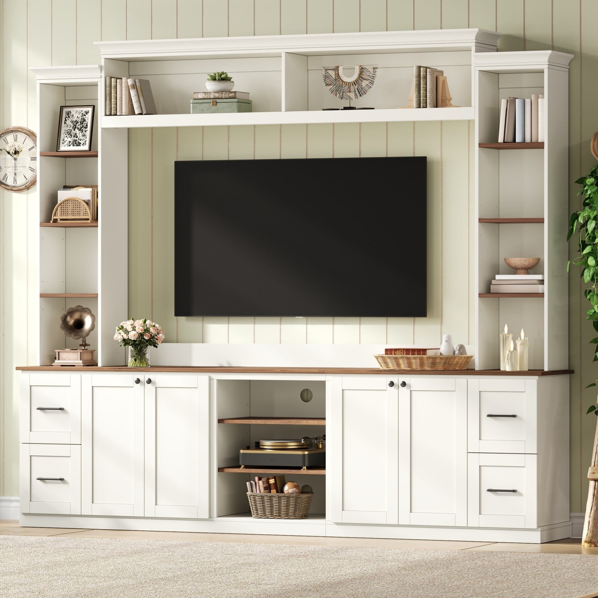 Kari Walnut TV Stand