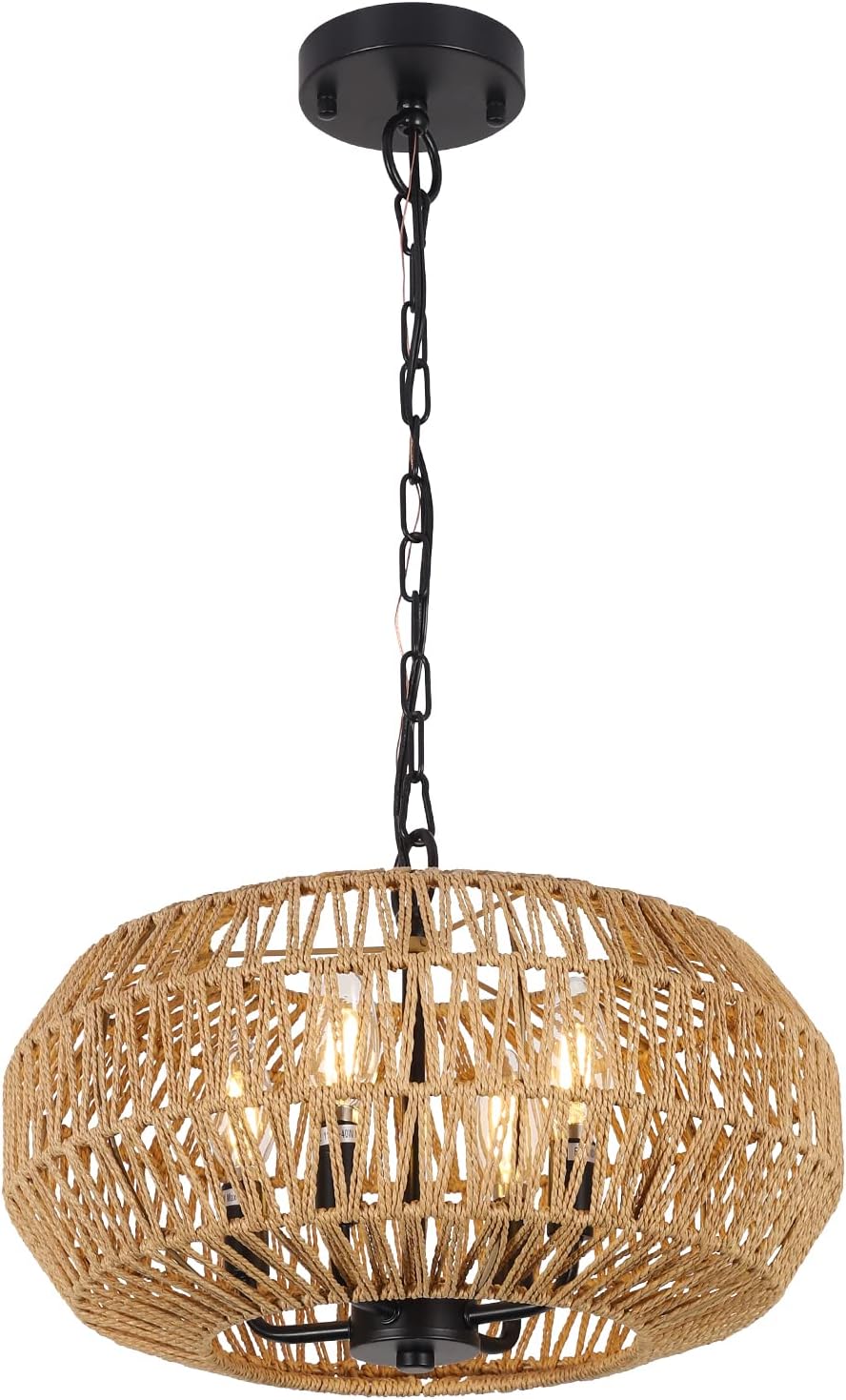 Jofride Rattan Pendant Light