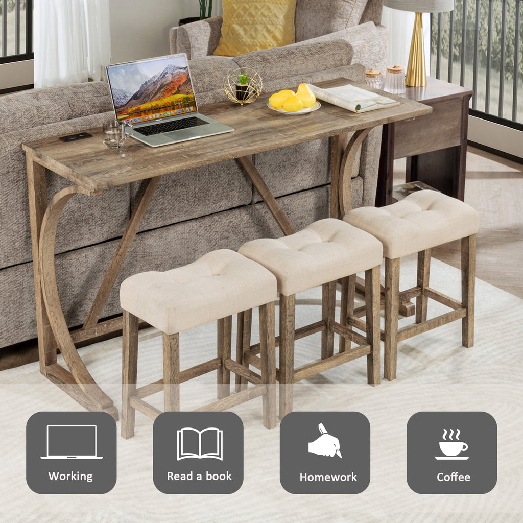 Une 4-Piece Dining Set