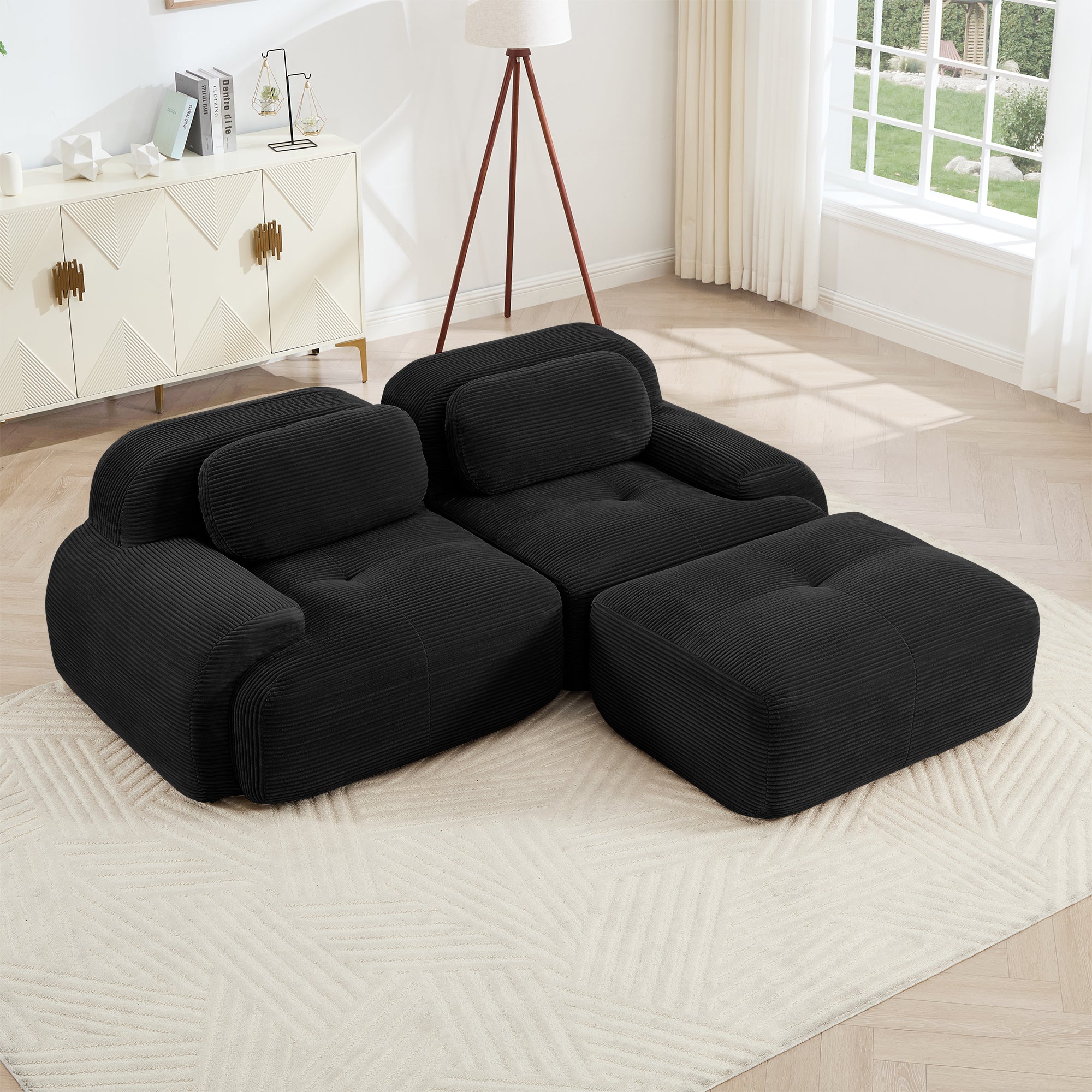 Bodil Curved 82" Sofa