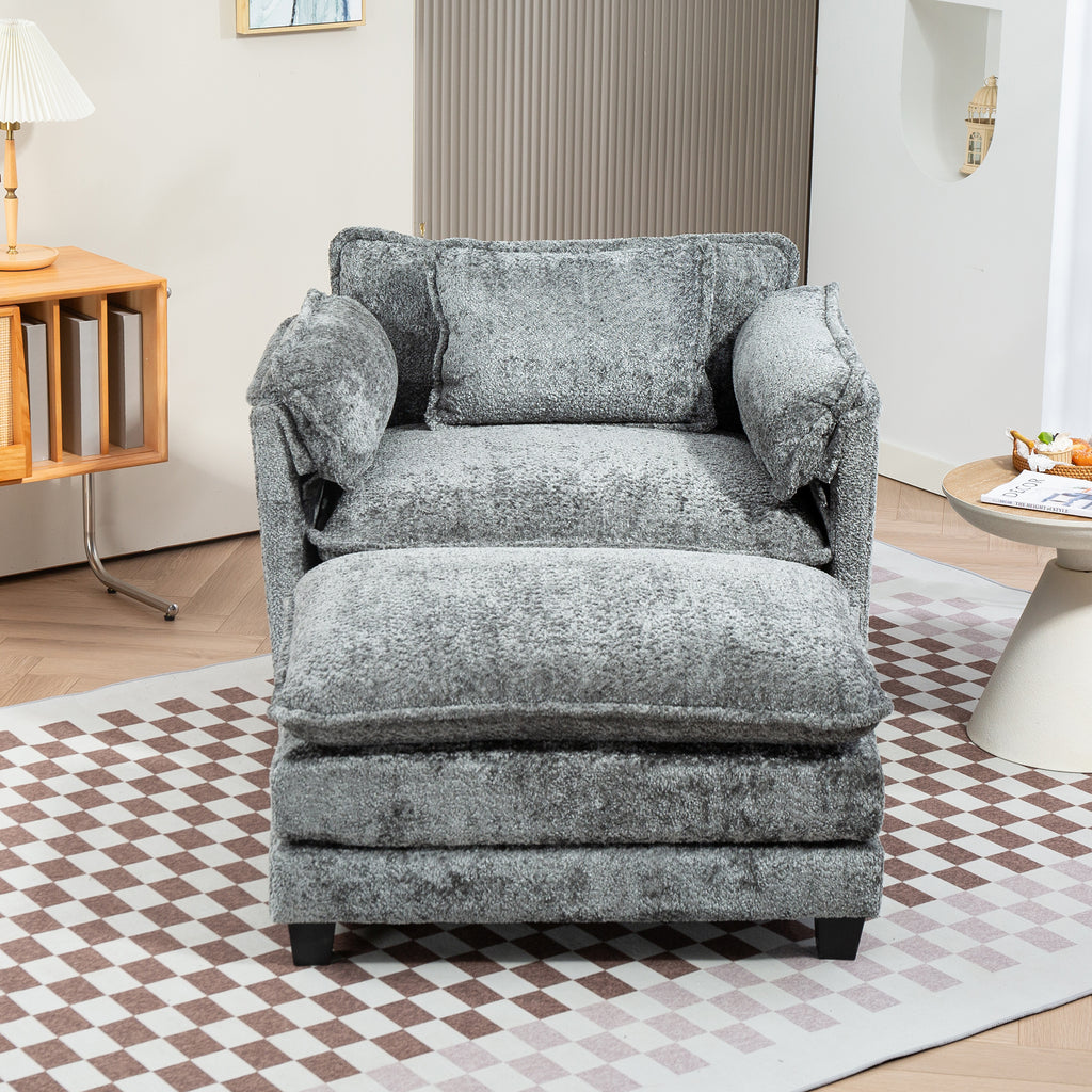 Elin Boucle Accent Chair