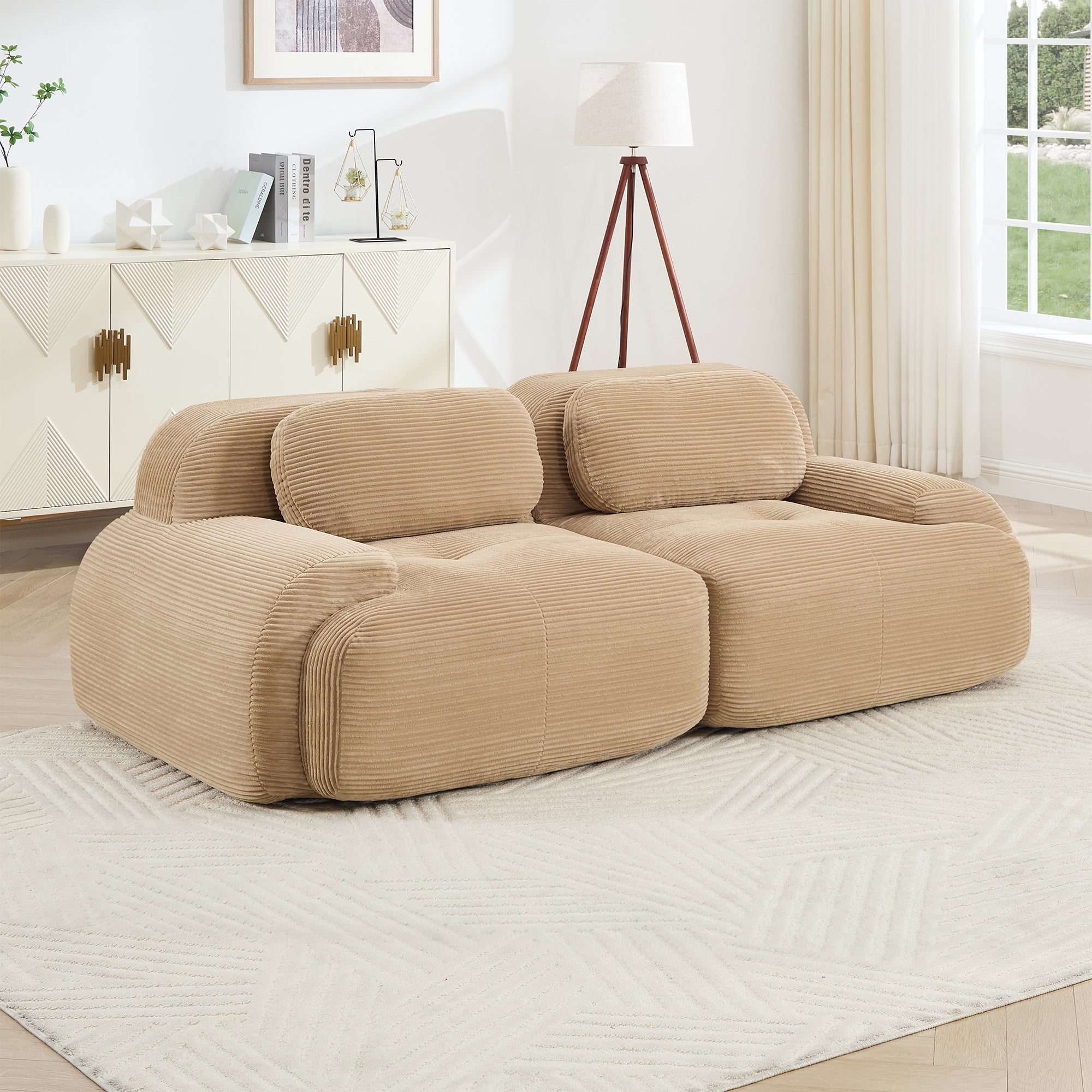 Bodil Curved 82" Sofa