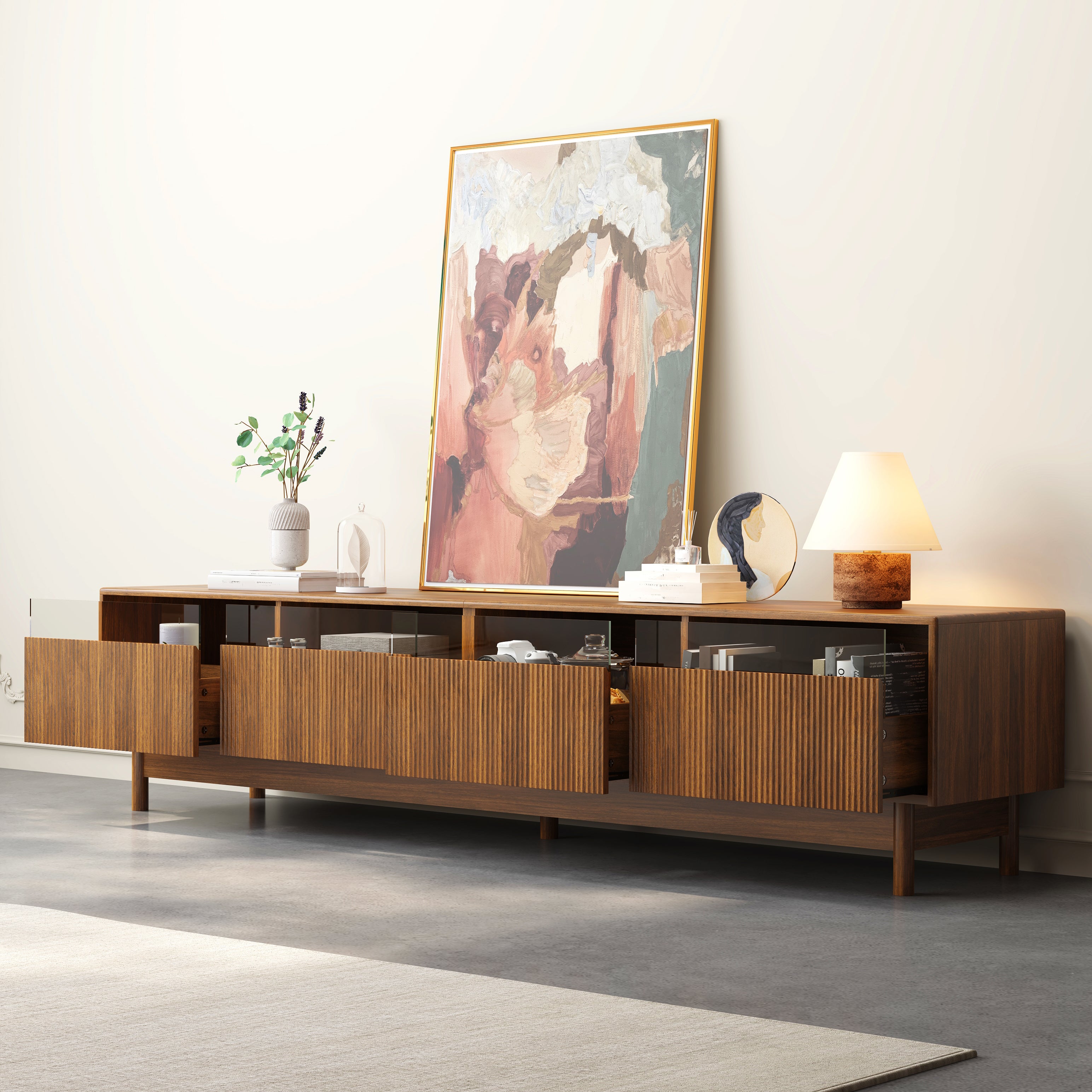 Casper Solid Wood TV Stand