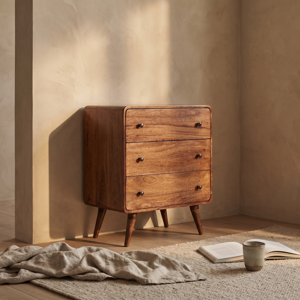 Ditlev Curved Chest of Drawers