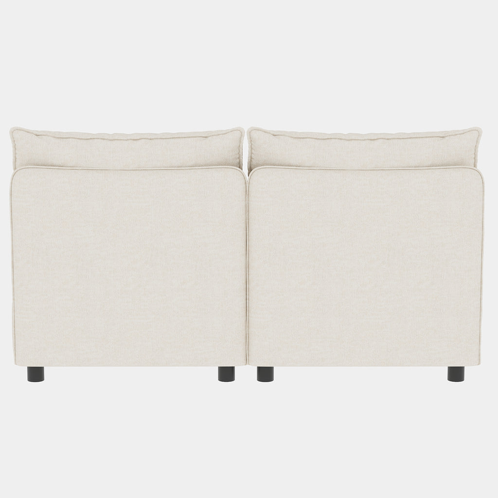 Merete 2-Piece Storage Sectional Sofa