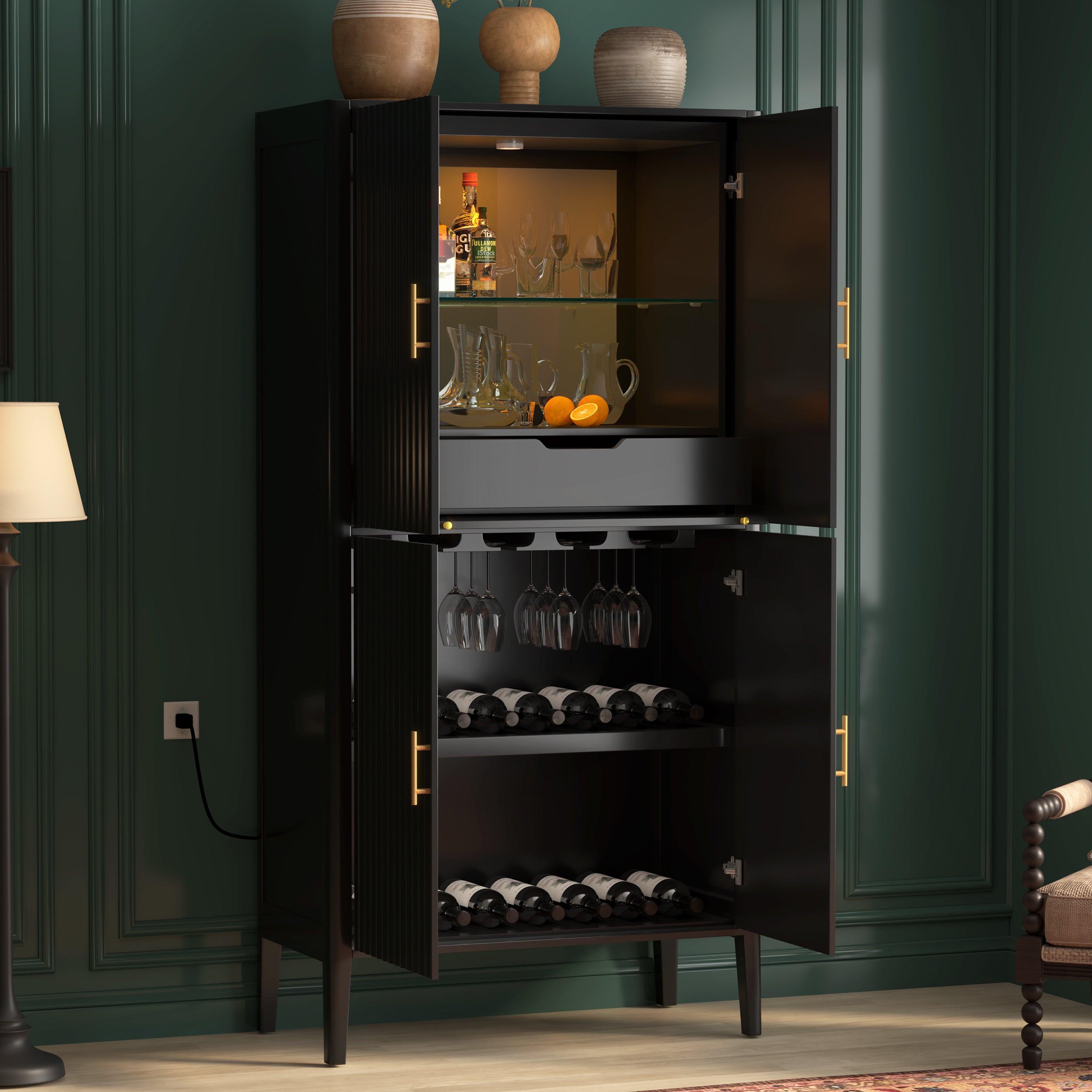 Gitte Fluted Sideboard
