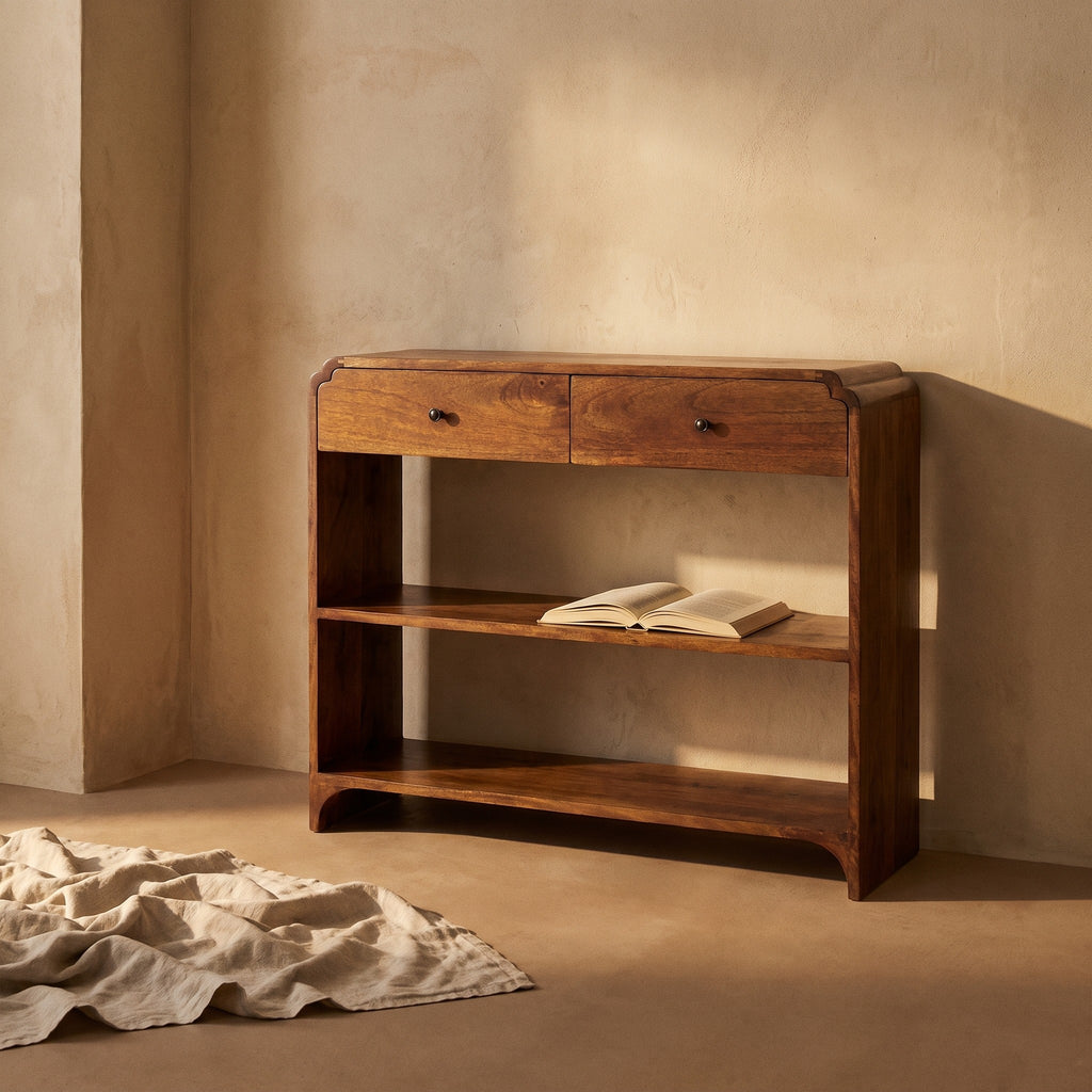 Eldar Solid Wood Console Table
