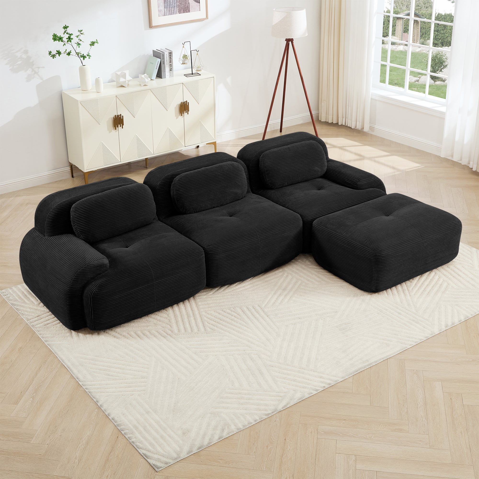 Bodil Curved 82" Sofa