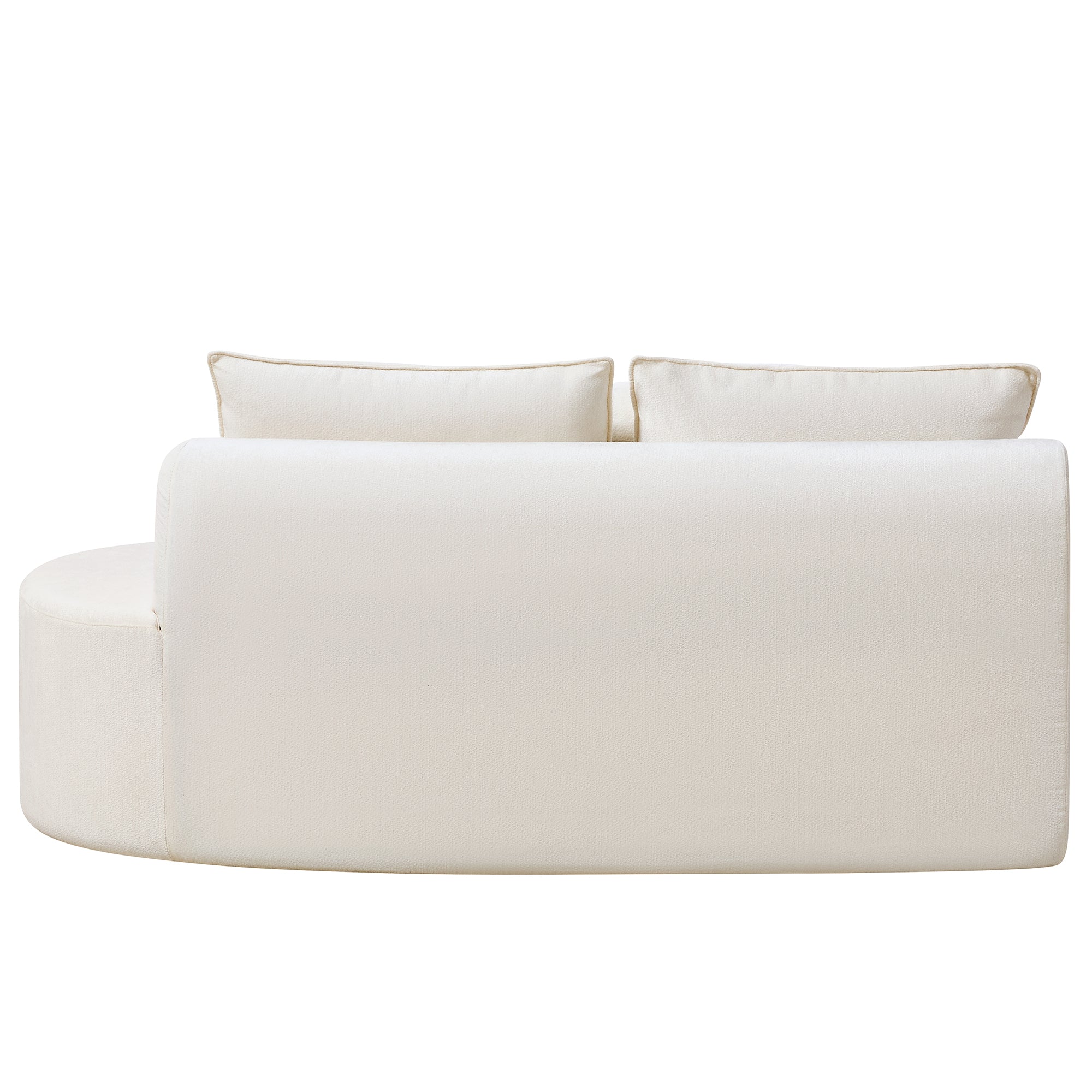 Ditte 2-Piece Curved Sectional Sofa