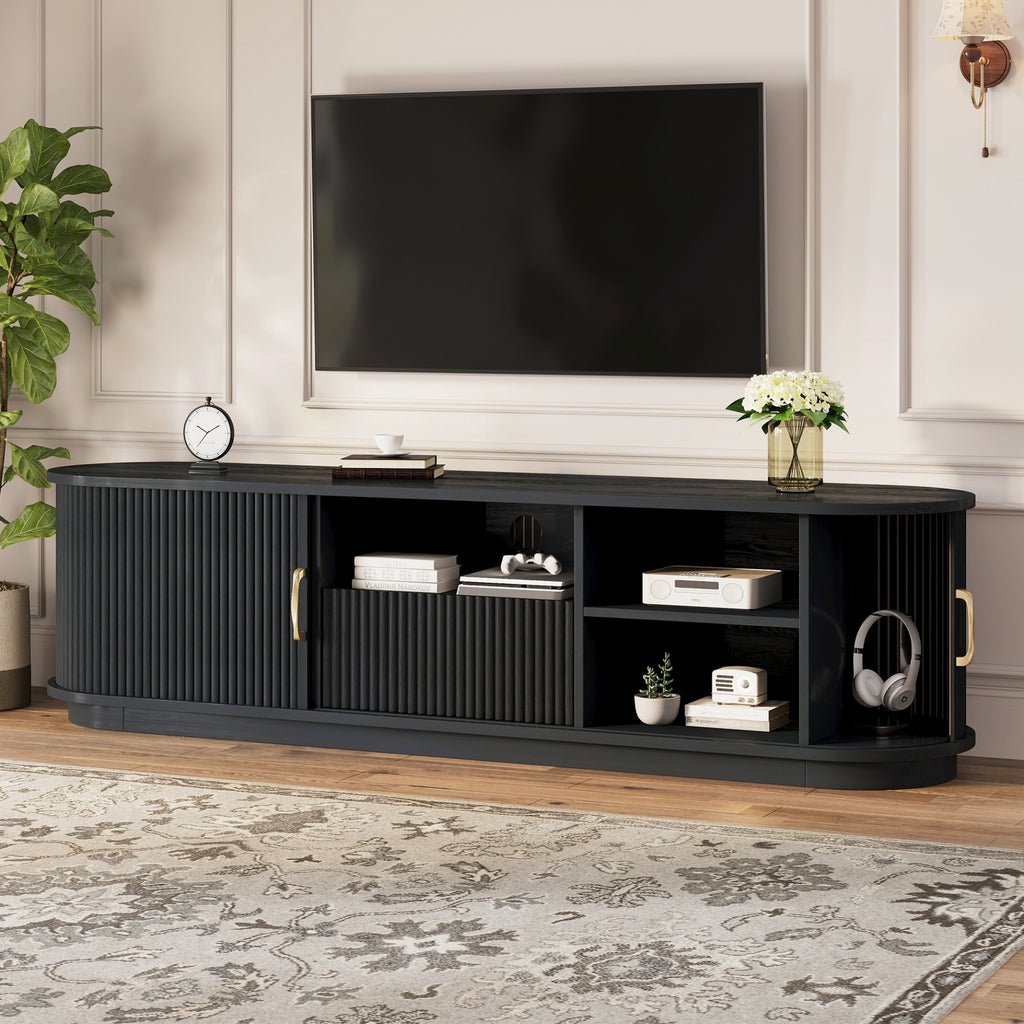 Alva Fluted TV Stand