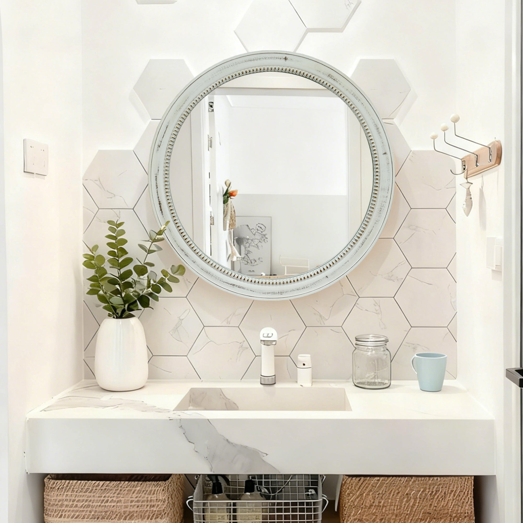 Alba Round Wall Mirror