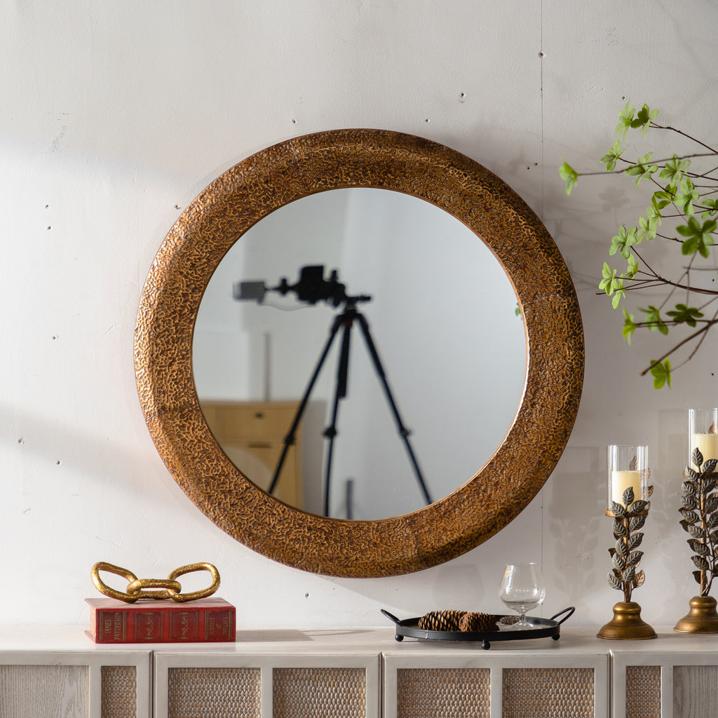 Helle Round Wall Mirror