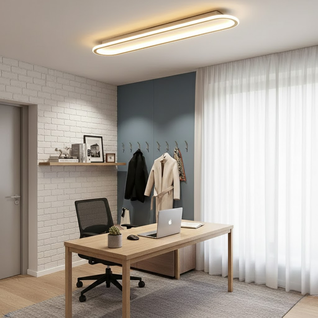 Lampa uasteorainn fada tanaí nua-aimseartha