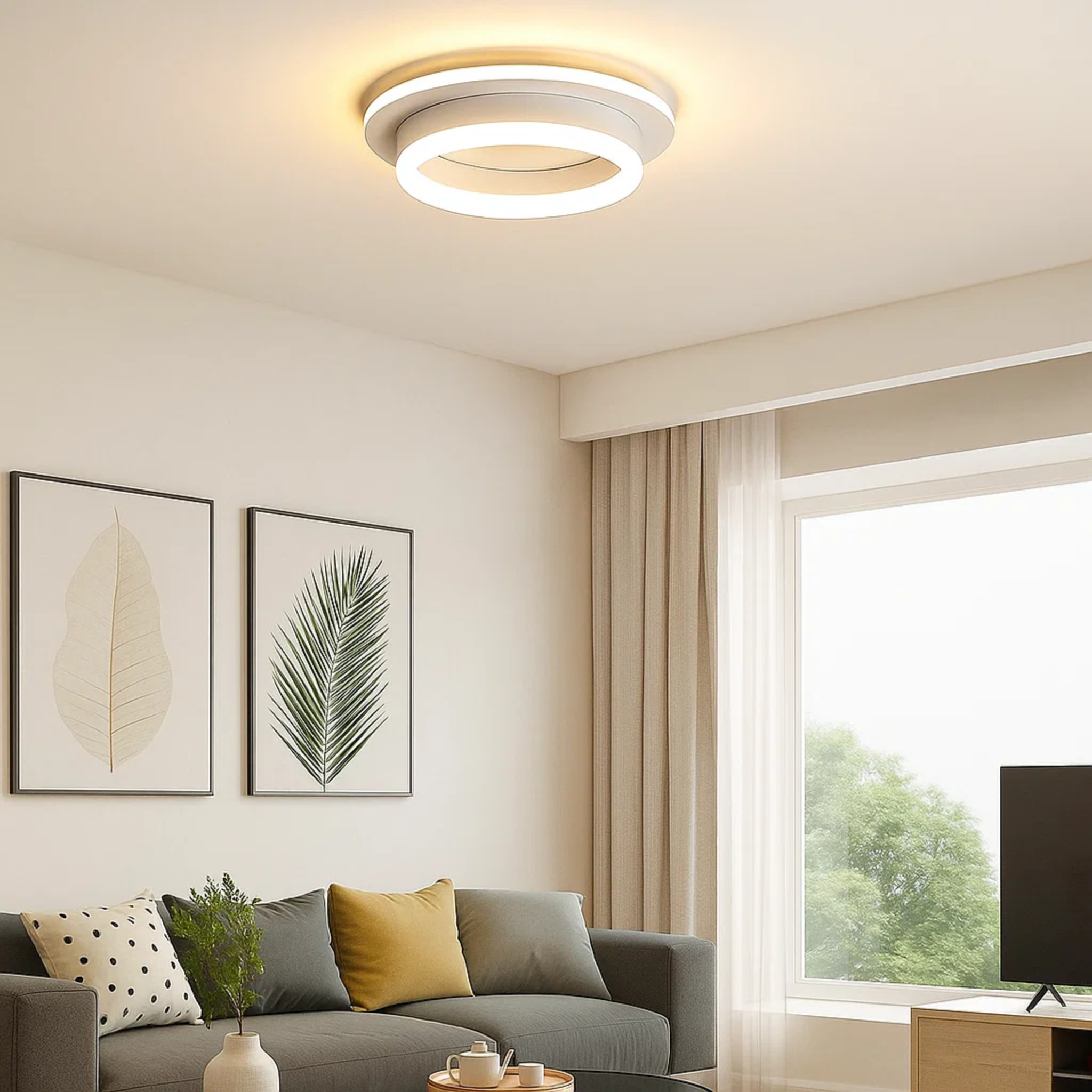 Moderne LED-plafondlamp