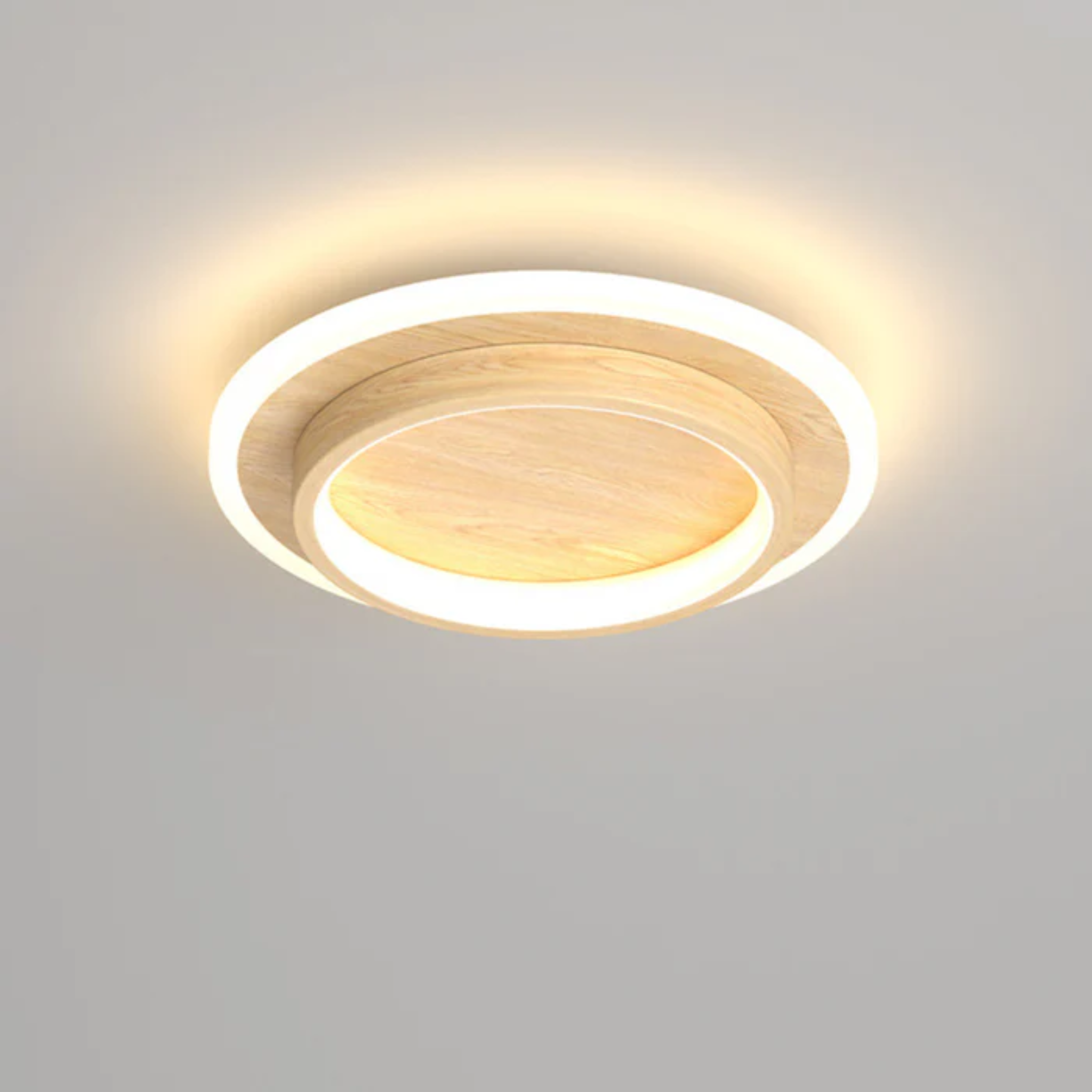 Strakke ring plafondlamp voor een moderne sfeer