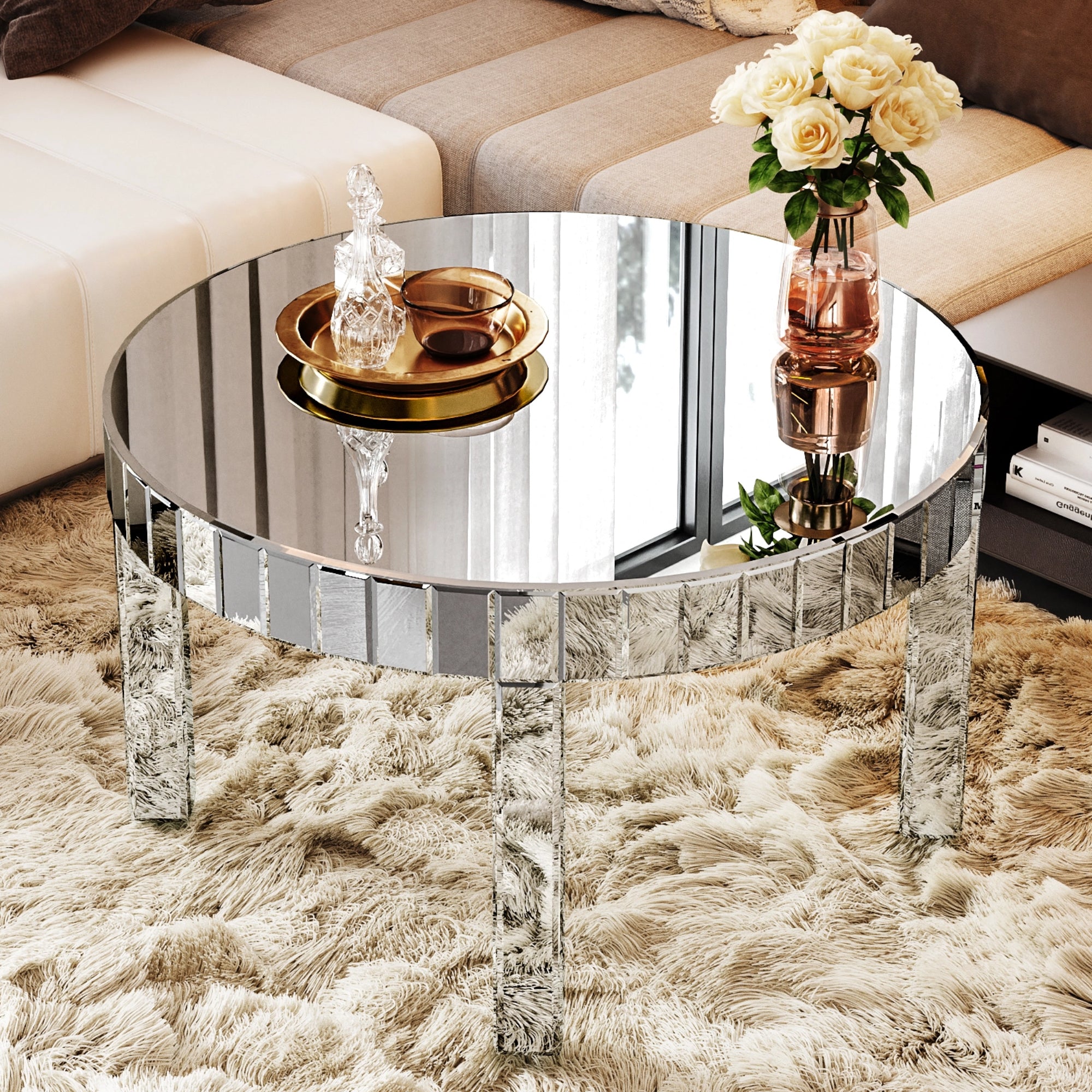 Vera Fluted Coffee Table