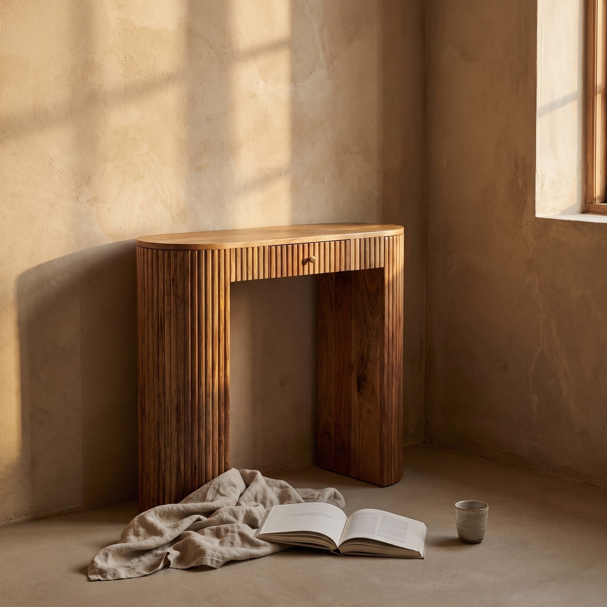 Ulrika Solid Wood Console Table