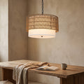 Oydise Rattan Chandelier