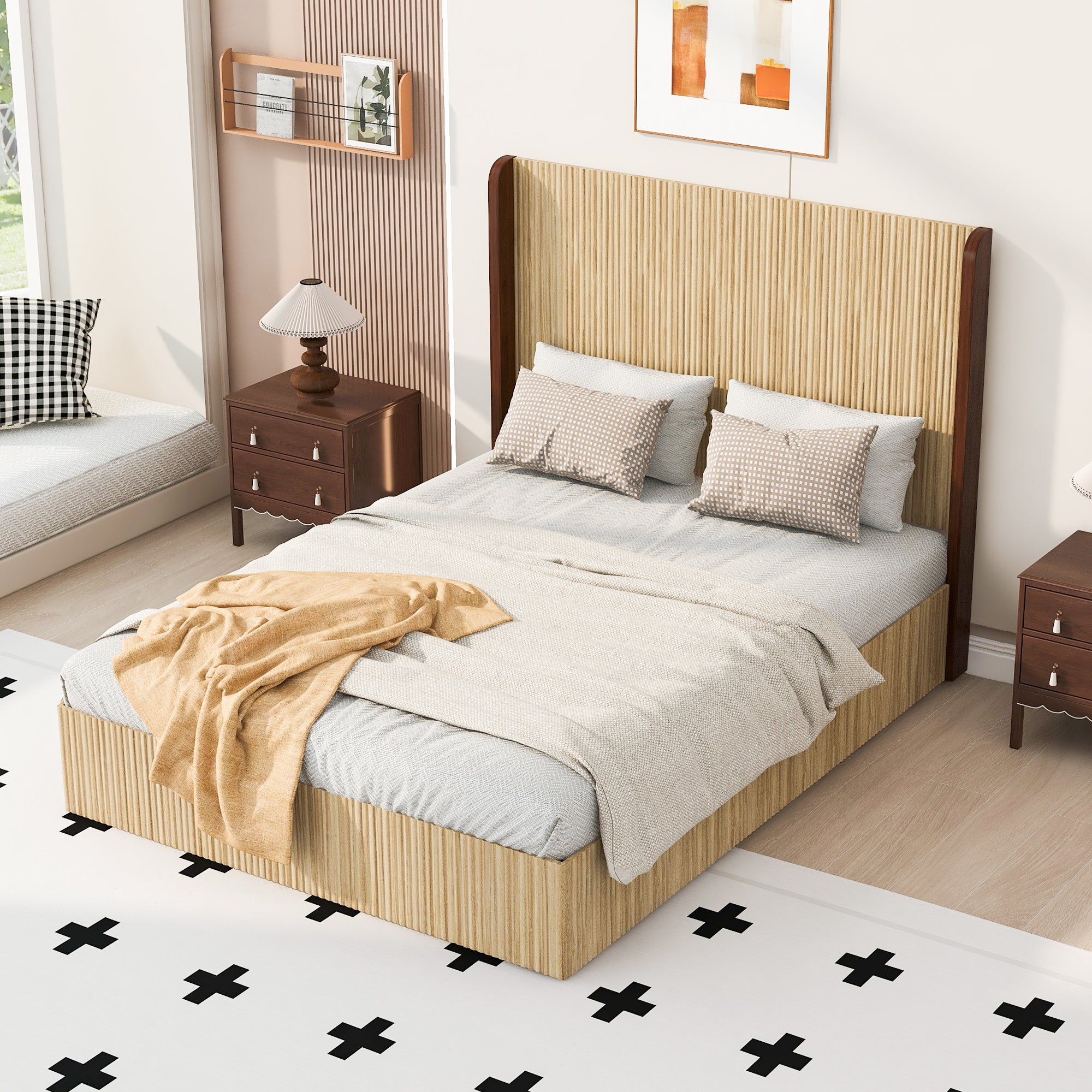 Nella Queen Platform Bed Frame