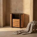 Lidia Solid Wood Nightstand