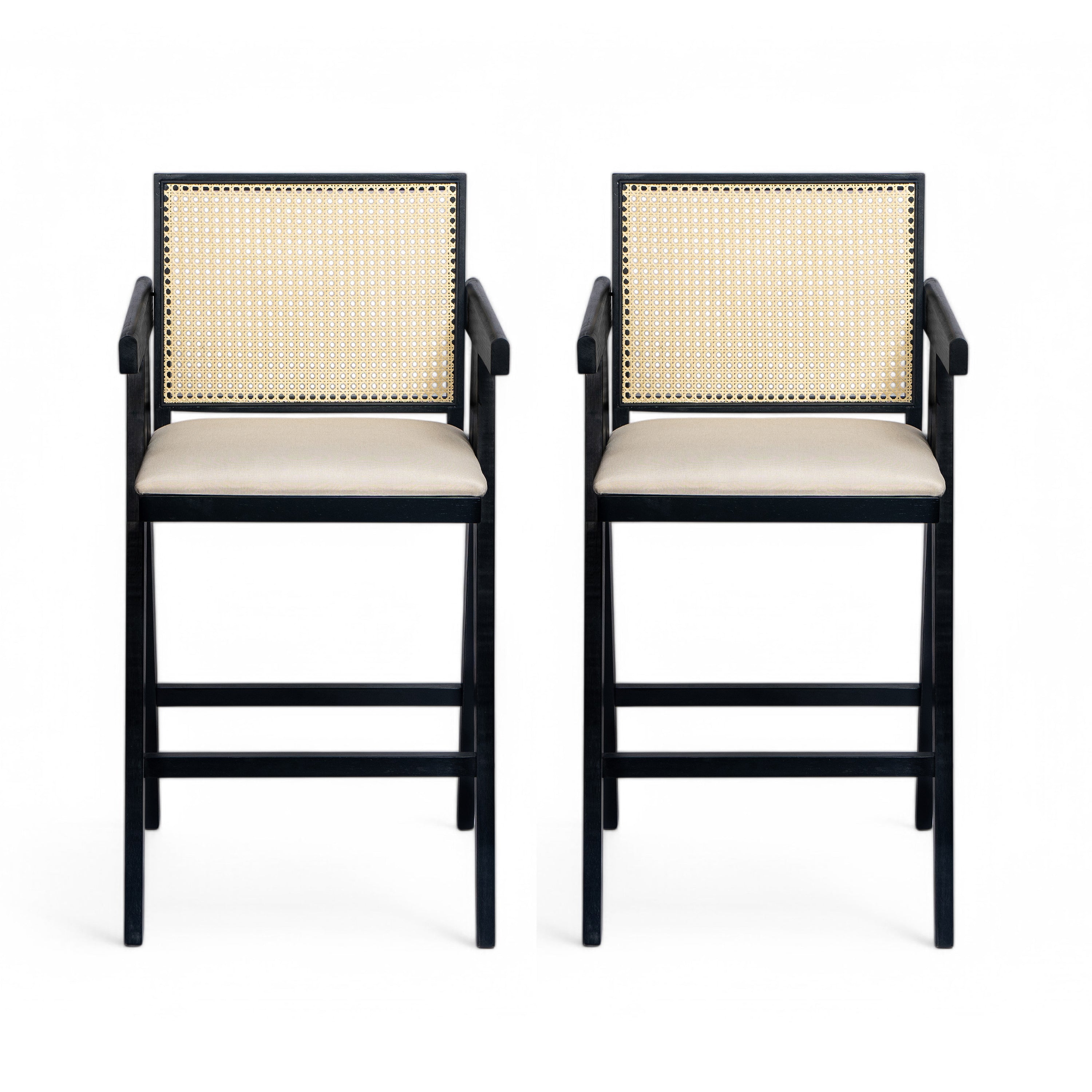 Birger Rattan Bar Stool